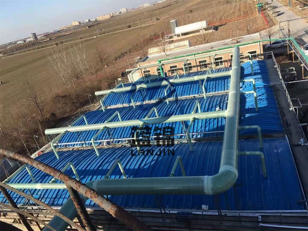 安徽宿州污水處理廠污水池加蓋項目